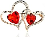 ♥ Meilleur cadeau : idéal pour vous et votre partenaire, épouse, fiancée, petite amie, grand-mère, mère, tante, sœur, , petite-, nièce, amis et collègues.< br>♥ Application : broche décorative et épingle pour ajouter des breloques supplémentaires. Épinglez sur un vêtement chic pour un style décontracté, sur le revers d'une robe de soirée ou haut sur l'élégant châle/écharpe/pull/chemise, convient également pour sac et chapeau.♥ Occ