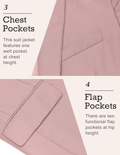 Image of COOFANDY Mens Sport Coat Casual Blazer One Button Business Suit Jacket