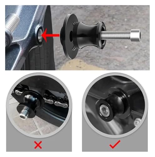 Tornillo de basculante trasero para YZF R7 2021-2024 de aleación duradera 5