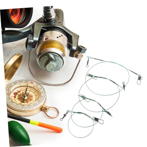 BESPORTBLE Fishing Leaders Swivels Steel Wire miniatura 5