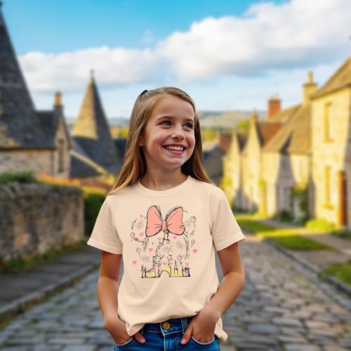 GLIGLITTR Magic Shirt for Toddler Baby Girls Magical Kingdom Tshirt Cute Castle Outfit Holiday Family Vacation Summer Tee Top - Image 7