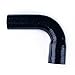 OHOB-COOL Silicone Coolant Hose For 1989 1990 1991 1992 1993 1994 1995 Toyota Hilux Pickup RN105/106/111/130 22R (black)