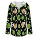 Womens Bodysuit Tree Branches Leaves Cute Sloth T Shirts Long Sleeve Hoodie V Neck Pullover Tops, 2026