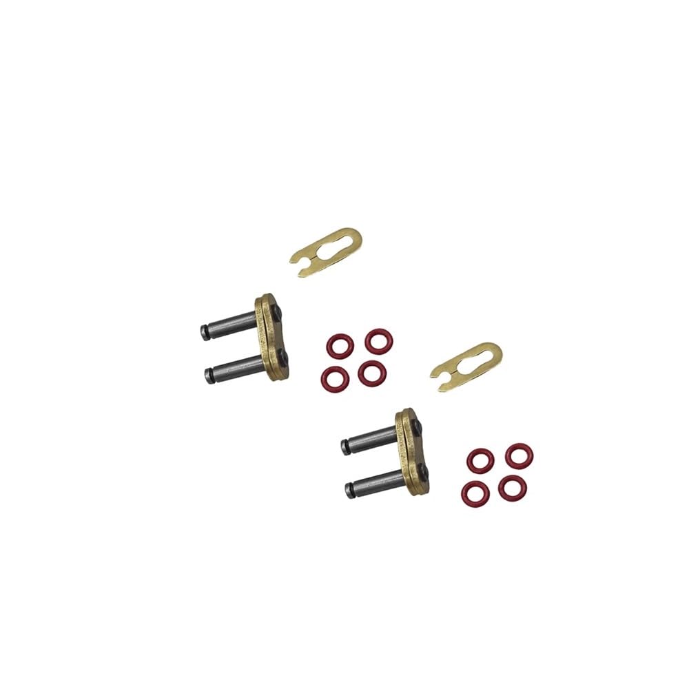 Ensemble de chaînes de Joints toriques for Moto, adaptés à la chaîne 428, 100 à 132 maillons, Quad Pit Dirt Bike Go Kart, par en métal(102L)