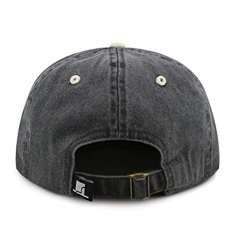 Image of The Hat Depot 100% Cotton Pigment Dyed Low Profile Dad Hat Six Panel Cap