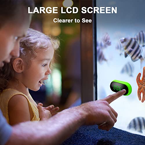 Memdern Aquarium Thermometer Digital, Wireless Fish Tank Thermometer High Precision Sensor Accurate To ±0.18°F Terrarium Water Thermometer Suitable For Fish, Turtles, Axolotl And Aquatic #TOP1