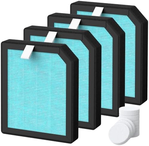 6 Pack AP1501 Replacement Filter Compatible with Aircillin AP1501 Air Purifier, 3-in-1 H13 True HEPA Air Filters for Dust Smoke Pollen image 4