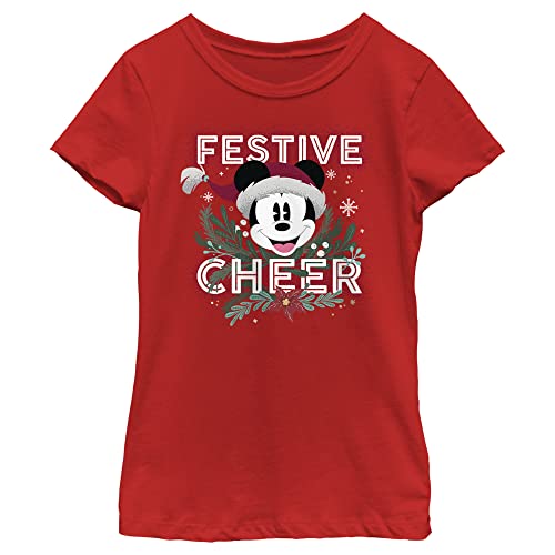 Disney Mickey Classic Festive Cheer Girls T-Shirt
