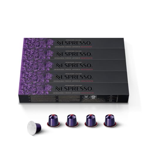 Image of Nespresso Original, Arpeggio Decaffeinato, 50-Count Espresso Coffee Pods