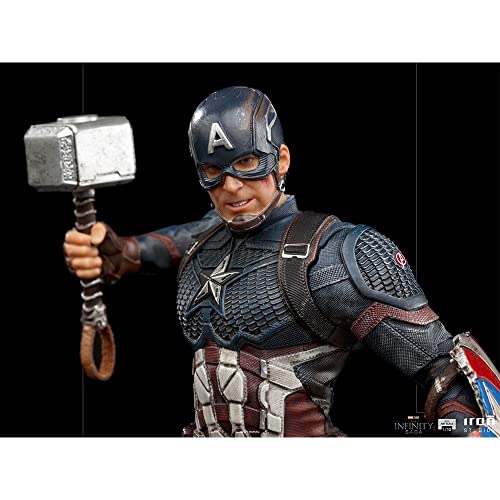 Iron Studios Statue Captain America Ultimate - The Infinity Saga - Art Scale 1/10 #TOP7