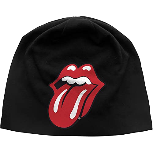 Rolling Stones Men's Tongue Beanie Black