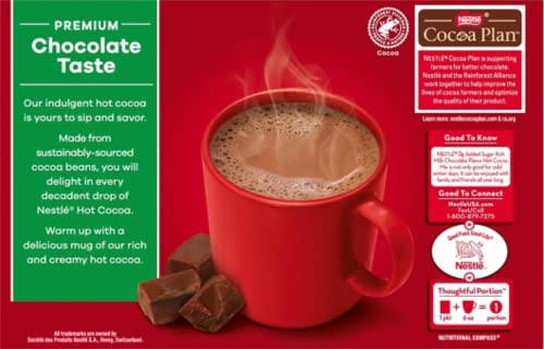 Nestle Hot Cocoa Mix, Fat Free, 8-Count Envelopes (Pack Of 6) #TOP4