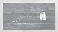 Algopix Similar Product 1 - Sigel 36 x 18 Modern Magnetic Glass