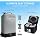 Tanque de Agua de Silicona 4.5 gal/16L, Ducha Portátil al Aire Libre, Ducha Eléctrica con 8 Tipos de Cabezal Multifuncional, Calentamiento Solar con Display de Temperatura, Ideal para Camping, Playa y Senderismo miniatura 5