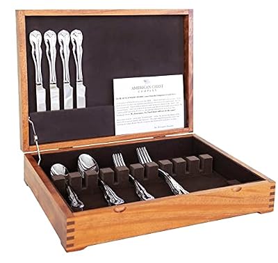 American Chest Exotic Canadian SAPELE Flatware
