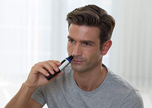 Panasonic Aparador De Pelos Faciais Masculino Preto/Azul