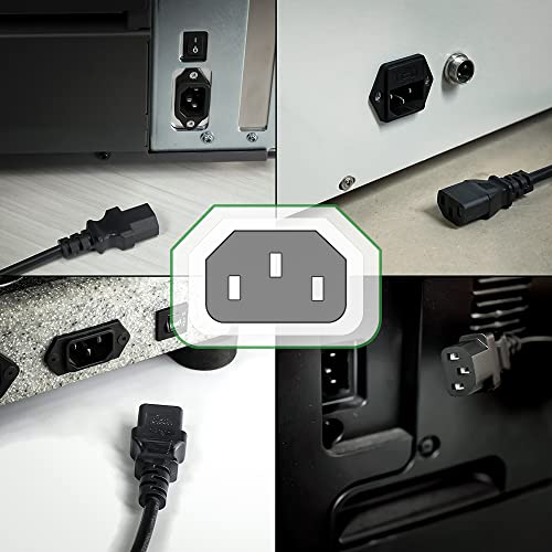 Aprelco Ac Power Cord Cable Compatible With Mackie Mr5Mk3 Mr6Mk3 5.25 6.5 2-Way Powered Studio Monitor #TOP1