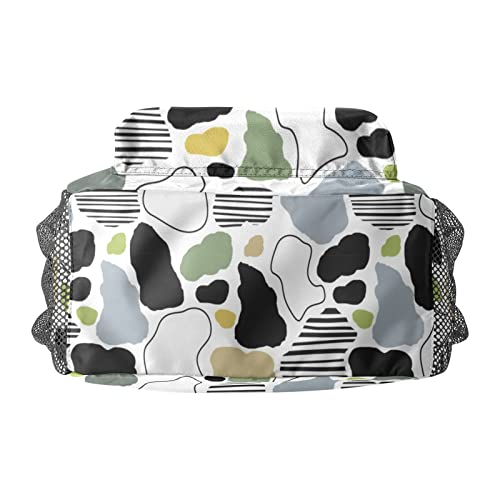 Cow Camo Personalized Kids Toddler Backpack for Boys Girls,Custom Mini School Backpack Bags Kindergarten4