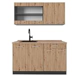 vendo cucina monoblocco ikea MATERIALE: La cucina componibile è composta da un truciolato di 16 mm di facile manutenzione, con rivestimento in resina melaminica.