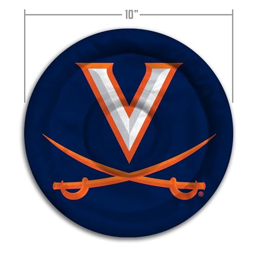 Image of YouTheFan NCAA Virginia Cavaliers Flimzee Bean-Bag Flying Disc