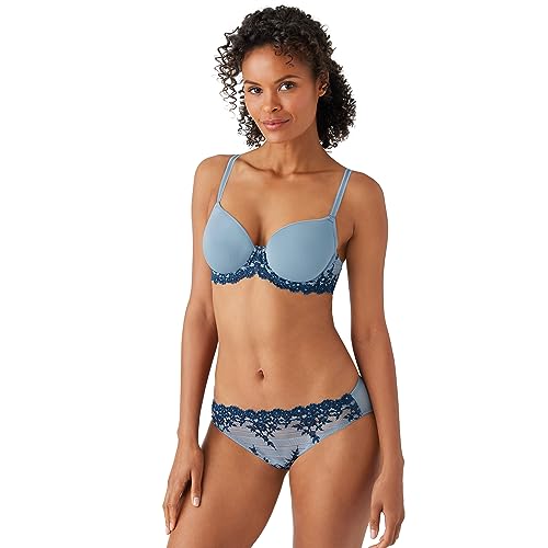 Image of Wacoal Womens Embrace Lace Lightly Padded Underwire Mid Coverage T-Shirt Bra, 853191