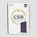 CSB Super Giant Print Reference Bible, Value Edition, Purple LeatherTouch, Red Letter, Presentation Page, Cross-References, Full-Color Maps, Easy-to-Read Bible Serif Type