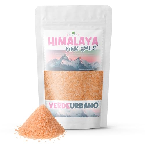 SAL ROSA DEL HIMALAYA | Origen Khewra - 100% natural | Ideal para molinillo | Himalaya Pink Salt 227 g. - 8 oz.