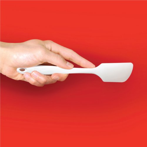 Image of GIR: Get It Right Silicone Kitchen Spatula - Non-toxic Cooking Utensils for Nonstick Cookware, Cooking and Baking, Mini - 8IN - Lime