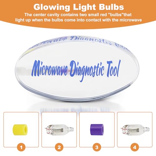 Image of 4750 Microwave Diagnostic Tool - Microwave Oven Safety Tester for Home /Commercial Microwave Oven Inspection (Circle)