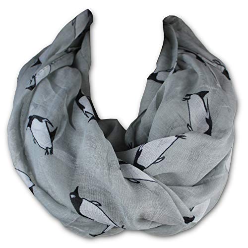 Infinity Penguin Loop Circle Women Scarf