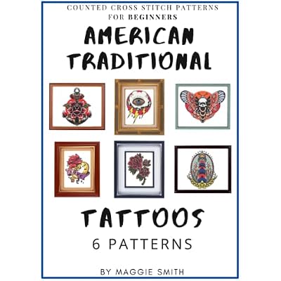 Cross Stitch Patterns for Beginners | American Traditional Tattoos