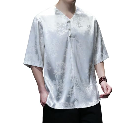 Chemise d'été homme ample idéale pour vos terrasses et soirées décontractées