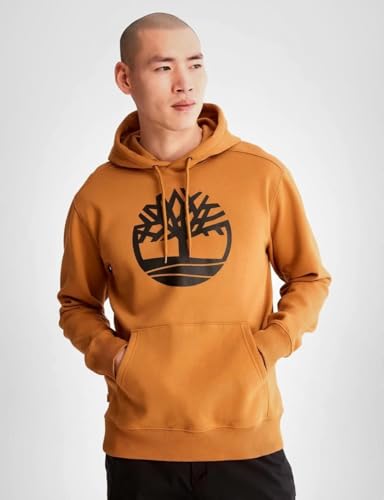 Timberland Men's Kennebec River Tree Logo, Wheat Boot/Black, Large