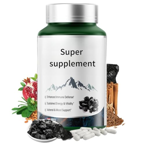 Super Supplement: Mood, Energy, Endurance, Physical Improvement, Natural Extracts, Non-GMO, Gluten-Free