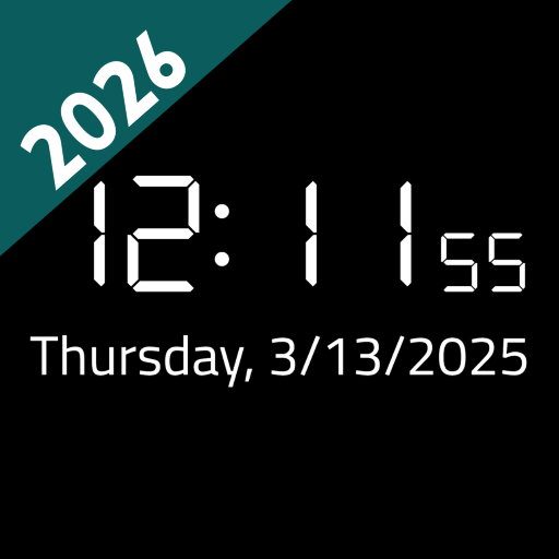 Einfache Uhr für Fire TV