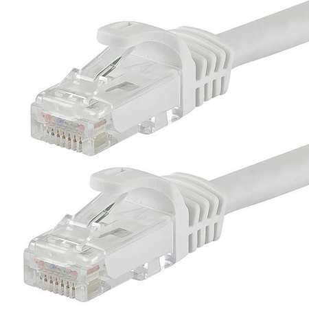 Cable Ethernet Cat 6 Blanco 14 ft miniatura 1
