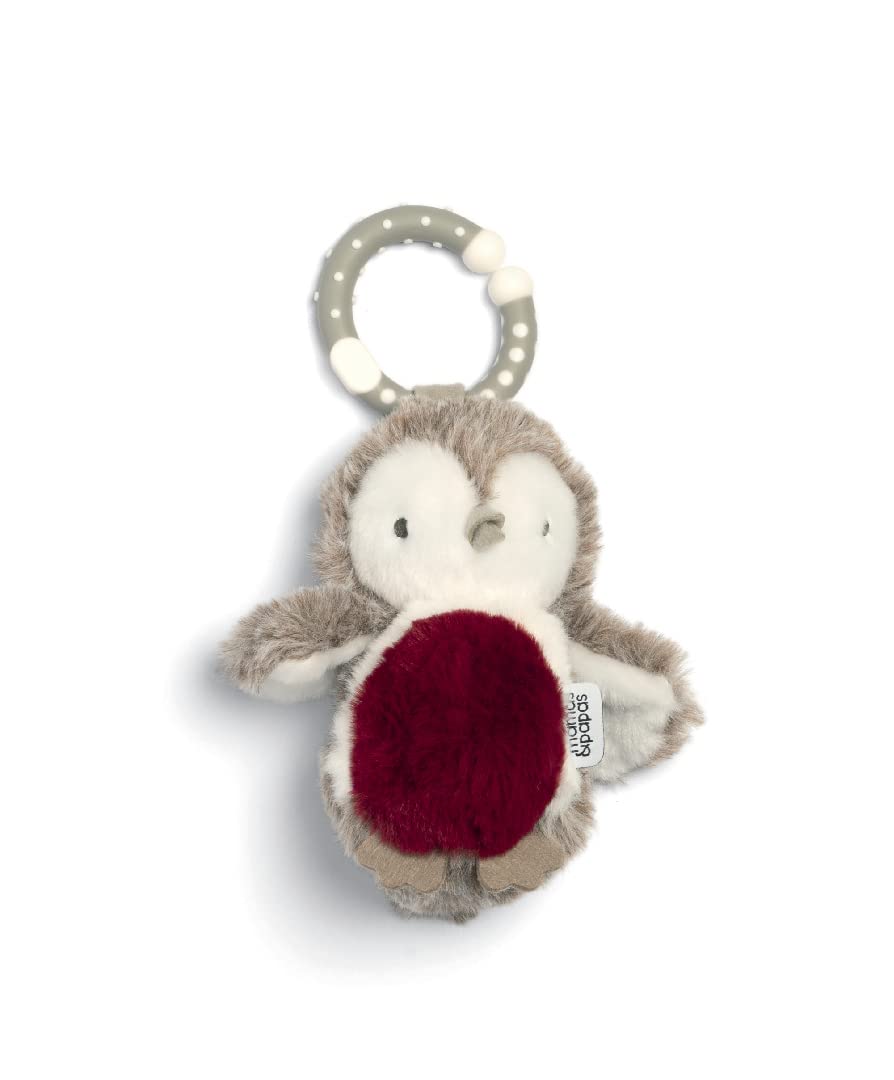 Mamas & Papas Linkie Toy - Robin 2021,Multicoloured