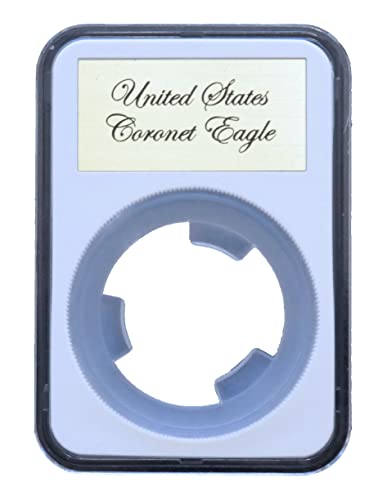 Contenedor de monedas estilo certificado para piezas de oro US $10 Eagle