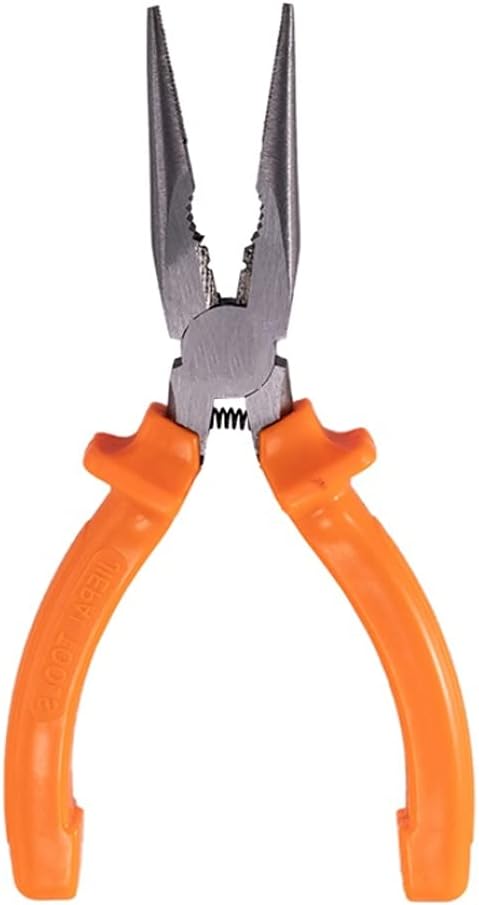 Needle-nose Pliers 6-inch Multi-tool Mini Spring, Pointed High Carbon Steel