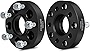 ECCPP 2x 5 lug Hub Centric Wheel Spacer Adapters 1.25 inch 5x4.5 to 5x5 71.5mm CB Fits for Grand for Cherokee for Cherokee for Wrangler JK TJ YJ with 1/2'x20 Studs