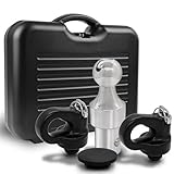 60692, Puck System Gooseneck Hitch Ball Kit, Compatible with 2013-2026 Ford F250 F350 F450, 2016-2026 Chevrolet Silverado, GMC Sierra & Nissan Titan XD, 38000 lbs GTW/ 9500 lbs VTW, 2-5/16 Inch Ball