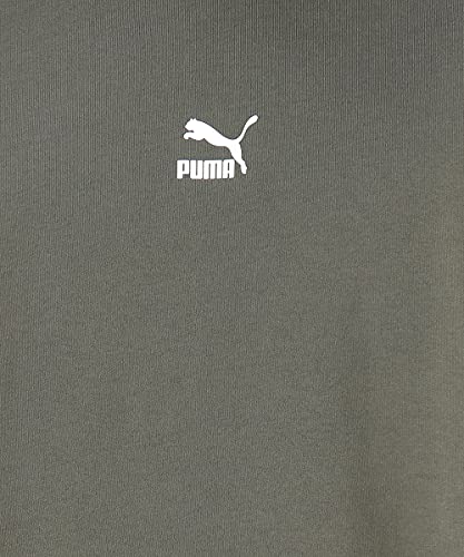 Image of PUMA Men Cotton Banded Collar Crew Neck Sweatshirt