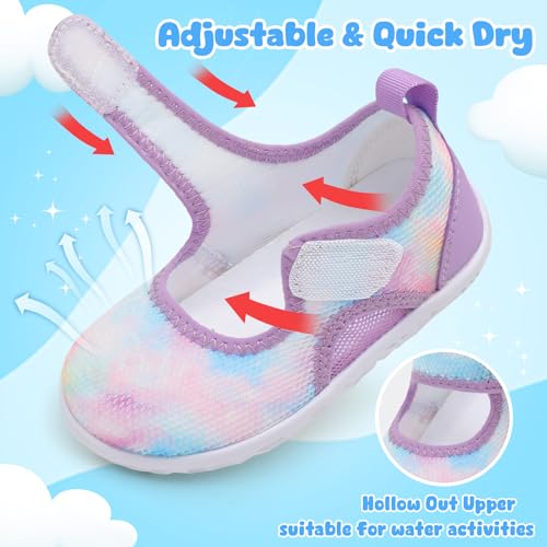 Image of Centipede Demon Toddler Water Shoes Boys Girls Swim Aqua Socks Barefoot Kids Water Sandals Quick Dry Breathable Lightweight for Beach Pool Waterpark