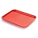New Star Foodservice Fast Food Tray, Set of 12 (Red, 14 by 18-Inch)