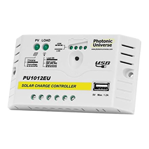 10A solar charge controller/regulator for 12V batteries and solar panels up to 160W Cover