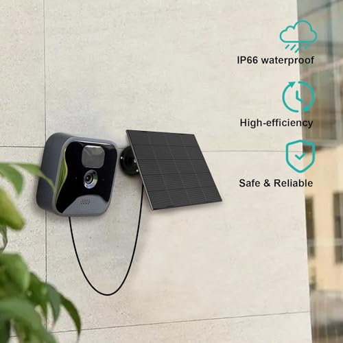 Panneau Solaire Compatible pour Caméras Blink Outdoor et XT - Geekodrome: Boutique d'accessoires geek Installation facile du panneau solaire