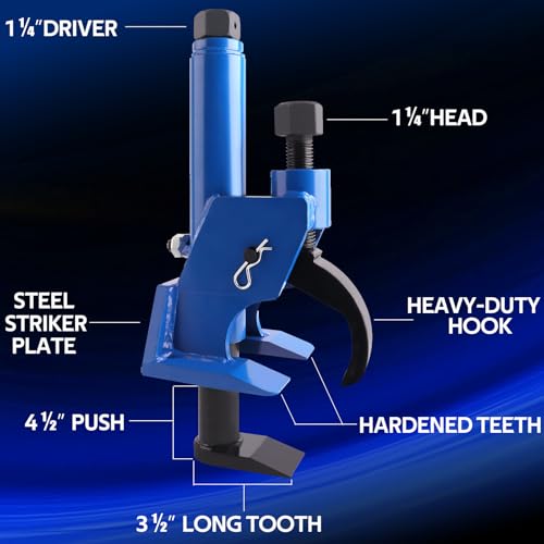 Image of Manual Tire Bead Breaker, 38 inch-42 inch Tire Changer Tool, Heavy-Duty Durable Steel Construction Tire Removal Tool, Easy-Operated Tire Repair Tool for ATVs /UTVs, Trucks, Tractors and More