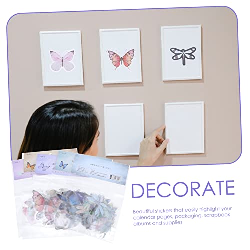 Autocollants étanches pour scrapbooking et bullet journal fleuri - 8