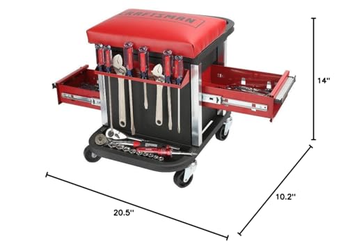 Rolling Tool Chest with Drawers