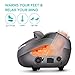 Naipo Foot Massager Shiatsu Foot Massage Machine Luxury Feet Massager Deep Kneading Massage with Tapping, Rolling, Air Compression, Heat and Adjustable Intensity Scraping for Plantar Fasciitis